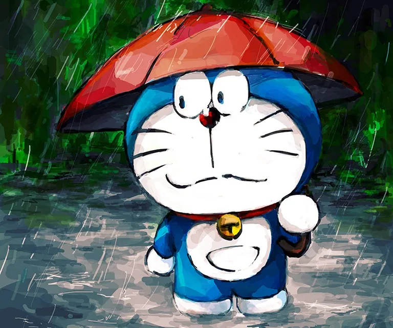 Doraemon, the robotic cat from the future