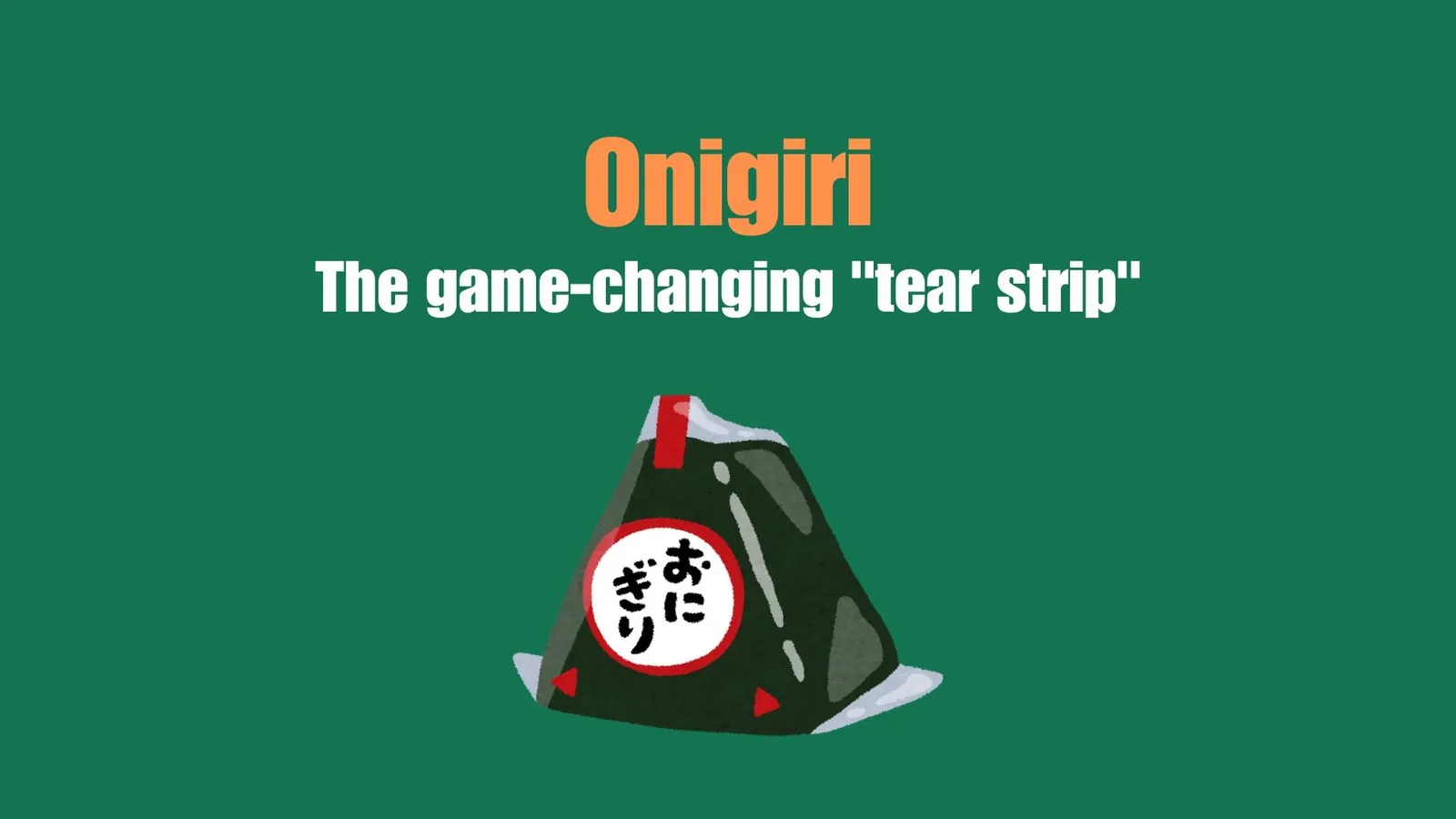 The Onigiri Revolution | ToAsia.biz